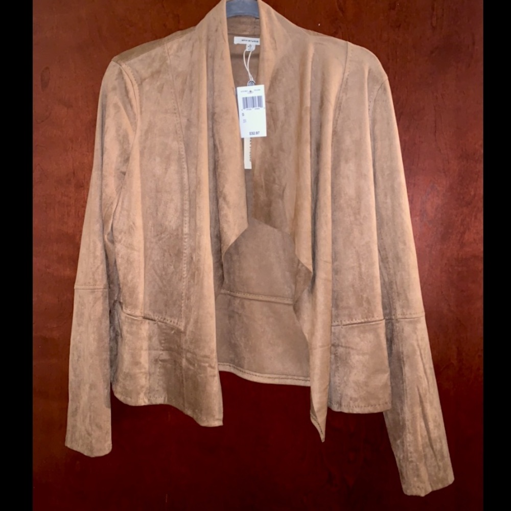 Brand NEW, Max Studio Faux Suede Blazer Jacket